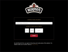 Tablet Screenshot of murphys.com